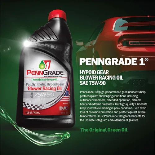Miniatura 2 de PENN GRADE 1, 77666, FS Hypoid Gear/Soplador Racing Lubricante, 1 cuarto de galón