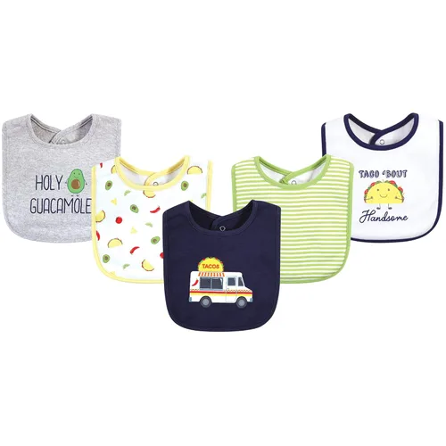 Miniatura 89 de Hudson - Babero unisex de algodón para bebé, baberos de algodón, talla única , Cactus rosa