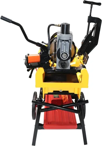 Miniatura 3 de Steel Dragon Tools 1224 1/4" - 4" máquina de roscar del tubo 26092 150A carro y 918 rollo Groover 48297