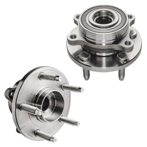 Miniatura 25 de Detroit Axle - 2 bujes de rodamiento de rueda delanteros para Land Rover LR3 2005-2009, LR4 2010-2016, Range Rover Sport 2006-2013, reemplazo