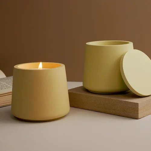 Miniatura 9 de Juego de Moldes para Velas con Tapa y Caja de Almacenamiento, Moldes de Vaso para Velas de Silicona Creativos, Moldes de Botella de Hormigón