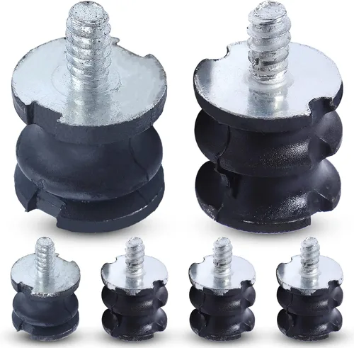 Miniatura 7 de Juego de 6 piezas de montaje de búfer AV para Husqvarna 61 266 268 272 con piezas de motosierra Jonsered 625 630 670 (2 grandes + 4 pequeñas)