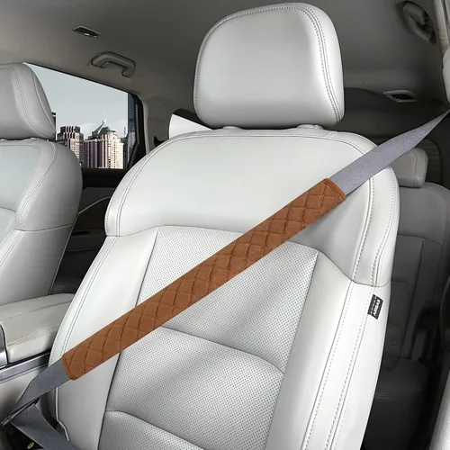 Miniatura 13 de HighnessHwoo Fundas de cinturón de seguridad extra largas para adultos, niños, mujeres y hombres, suave para cinturón de seguridad de automóvil