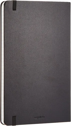 Miniatura 6 de Amazon Basics - Cuaderno clásico con cuadrícula, cuadriculado, 240 páginas, color negro, tapa dura, 5 x 8.25 pulgadas