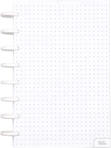 Miniatura 2 de Talia - Repuestos para cuaderno de espiral (páginas punteadas, Junior (5.5 x 8.5 pulgadas))