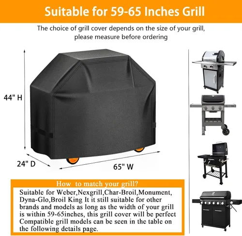 Miniatura 2 de Cubierta de parrilla 600D resistente para Blackstone de 36 pulgadas, cubierta de parrilla superior plana, accesorios de cubierta de parrilla de gas