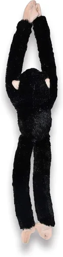 Miniatura 2 de Wild Republic - Peluche de chimpancé, mono de peluche, juguete de peluche, regalos para niños, colgante de 20 pulgadas, negro