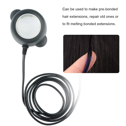 Miniatura 5 de Olla de pegamento caliente de 30 W, olla de extensión de cabello, mini olla de pegamento, olla de pegamento caliente, calentador eléctrico de perlas