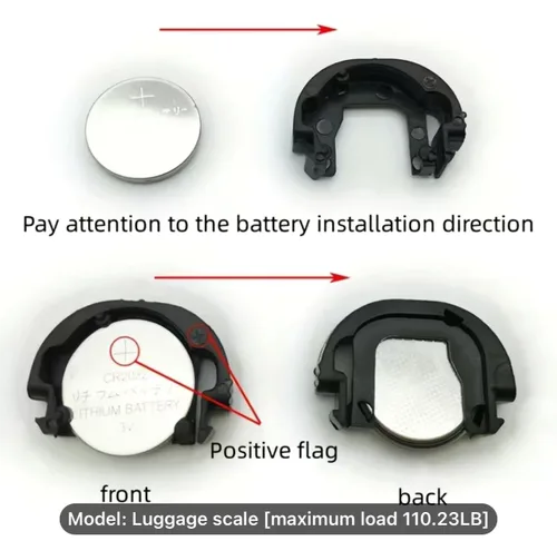 Miniatura 9 de Báscula digital de equipaje, báscula de pesaje de equipaje, báscula digital de peso de equipaje para bolsa grande, báscula portátil de mano