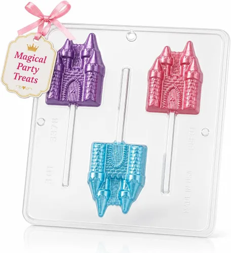 Miniatura 3 de Molde de chocolate Princess Castle Lollipop 3378
