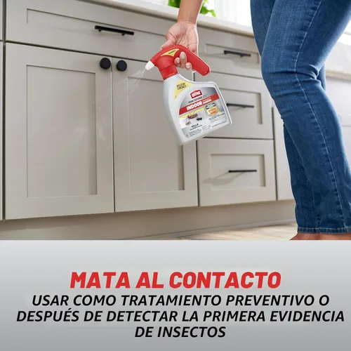 Miniatura 7 de Ortho Home Defense Max - Barrera de insectos para interiores con rociador alimentado por batería, mata hormigas, cucarachas, arañas, pulgas