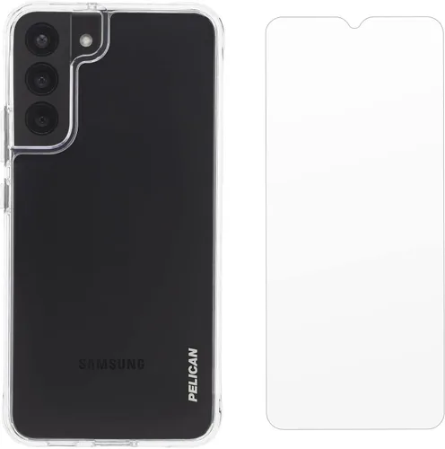 Miniatura 3 de Pelican Funda para Samsung Galaxy S22 Plus con protector de pantalla [compatible con carga inalámbrica]