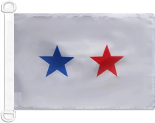 Miniatura 110 de Bandera Náutica Venezuela 18'' x 12'' - Banderas Venezolanas 11.8 x 17.7 in - Banner 12x18 in para barco - AZ FLAG