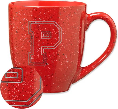 Miniatura 106 de Rico Industries NCAA Virginia Tech Hokies Maroon - Taza de café de cerámica grabada con láser, color del equipo, 16 onzas