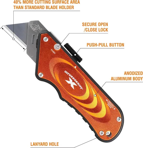 Miniatura 4 de Olympia Tools 33-132 Turboknife de Red