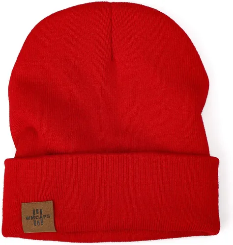 Miniatura 2 de Gorro de invierno de punto acrílico para hombres y mujeres, suave y cálido unisex