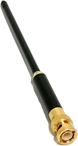 Antena de radio de mano de doble banda VHF UHF Antena telescópica retráctil 144/430 MHz con conector BNC 4 secciones de cobre cromado antena para