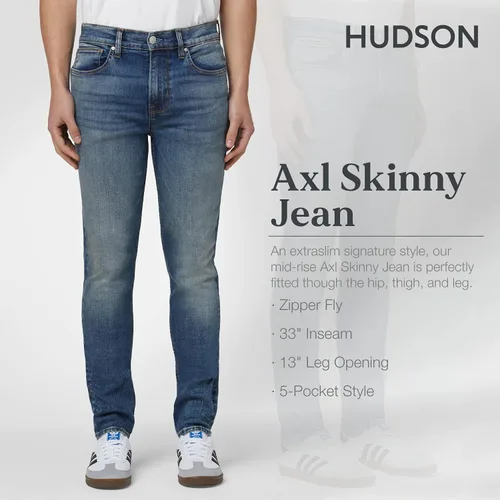 Miniatura 2 de HUDSON Men's Axl Slim Jean Rp
