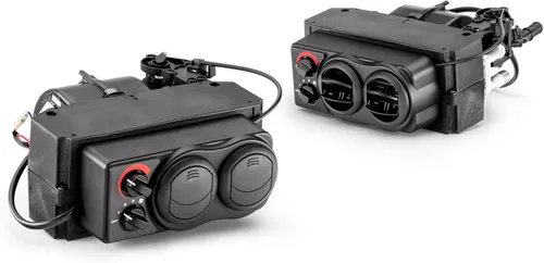 SuperATV Calentador de cabina compatible con modelos Polaris Ranger | Calentador Polaris incluye mangueras de descongelación y rejillas de