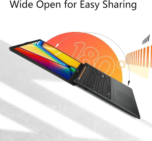 Miniatura 2 de ASUS Vivobook Go - Laptop FHD de 15.6 pulgadas, portátil de negocios, AMD Ryzen 3 7320U, 8 GB de RAM, SSD de 128 GB, plano de 180°, WiFi, Bluetooth