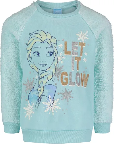 Miniatura 2 de Disney Frozen Elsa - Conjunto de camiseta y leggings de forro polar de piel para niñas y niños grandes
