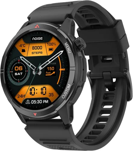 Noise Endeavour 2 - Reloj inteligente resistente con IA Companion, GPS integrado, resistente a los arañazos, llamadas BT, AMOLED de 1.46 pulgadas,