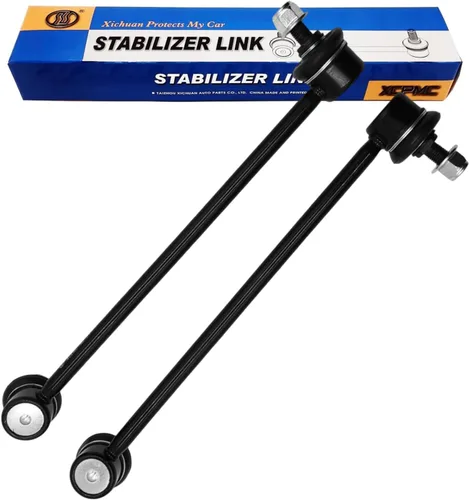 Miniatura 19 de K750523 Kit de enlace de extremo de barra estabilizadora de balancín delantera, 2 piezas, repuesto automotriz izquierdo derecho compatible