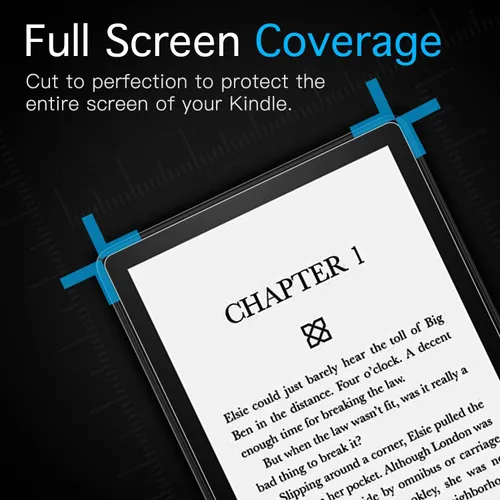Miniatura 7 de MoKo Paquete de 2 protectores de pantalla para Kindle Paperwhite de 6.8 pulgadas (11ª generación-2023/2021) y Kindle Paperwhite Signature Edition