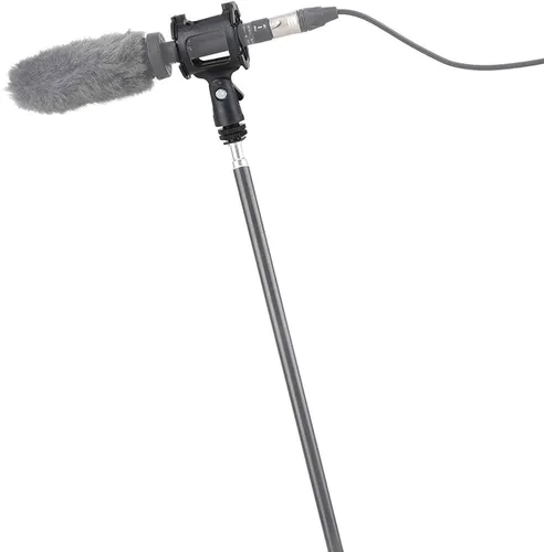 Miniatura 2 de RitzGear - Soporte universal para micrófono antivibración y parabrisas profesional con kit de espuma acústica para la mayoría de micrófonos