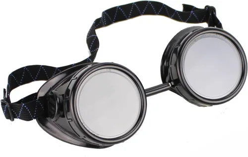 Miniatura 4 de TITUS Copa tipo C Marco de calidad industrial gafas de soldadura UV IR verde 5,7,8,9,10,11,12,13, o 14 filtro con estuche y almohadillas