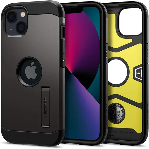 Miniatura 9 de Spigen Tough Armor [Tecnología de Protección Extrema] Diseñada para Funda iPhone 13 (2021) - Negro