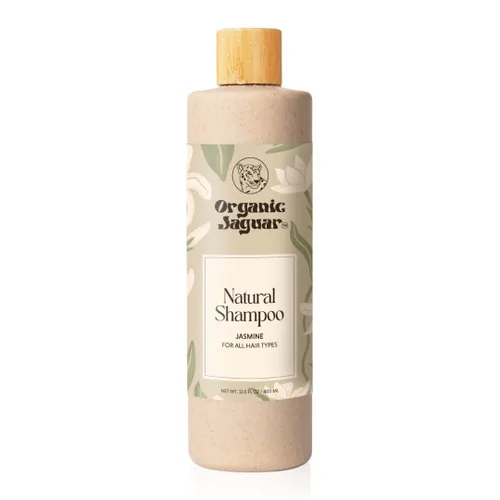 Miniatura 9 de Organic Jaguar Champú Natural para el Cuidado del Cabello, Champú Sin Sulfatos con Aceite de Ricino, Madreselva, Glicerina, Aloe Vera y Agente