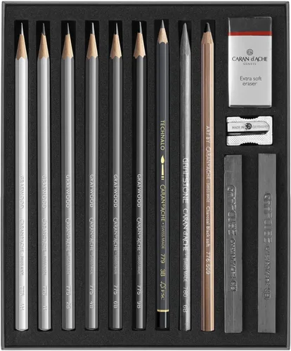 Miniatura 2 de Caran d'Ache Art by Sketch Set 14 Piezas