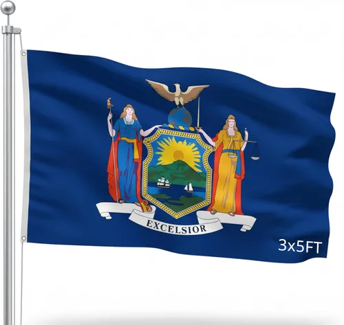 Miniatura 53 de Bandera para exteriores de SSK de poliéster resistente al clima por ambos lados. Tamaño grande: 3 pies por 5 pies, México