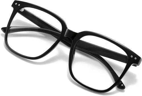 Miniatura 2 de Oversized Square Blue Light Blocking Glasses for Women Men, Anti Glare Computer Glasses, Reduce Eye Strain