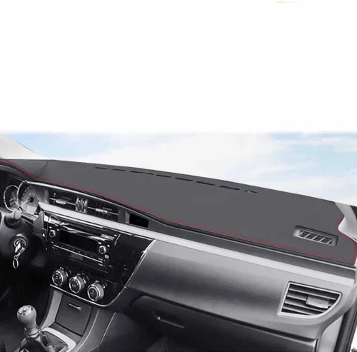 Miniatura 9 de Rifoda Para Toyota Corolla Dash Board Cover Mat Fit para Corolla 2018 2017 2016 2015 2014 Material de cuero Tablero de instrumentos Parasol Cubierta