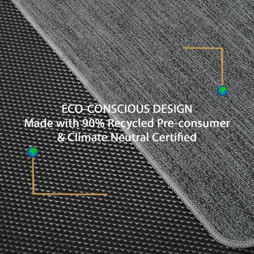 Miniatura 4 de Alfombrilla para Silla para Piso de Madera Dura y Baldosas, 47" x 60" Alfombrilla de Oficina Resistente para Sillas con Ruedas, Antideslizante, Sin