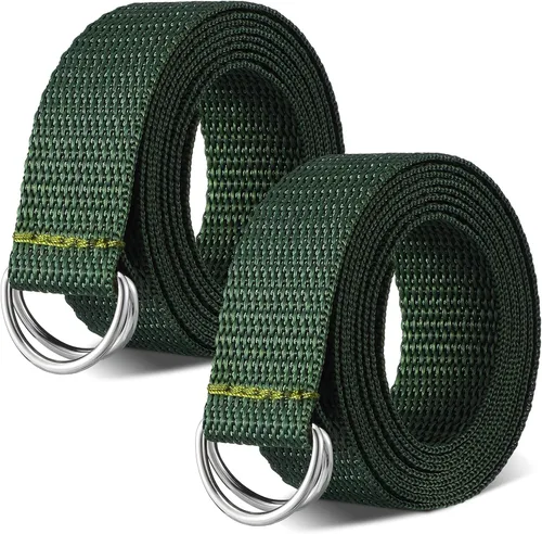 Miniatura 11 de Seematn Web - Cinturón de fútbol de 52 pulgadas, cinturón de fútbol con anillo en D para hombres, mujeres, jóvenes, niños y niñas Azul