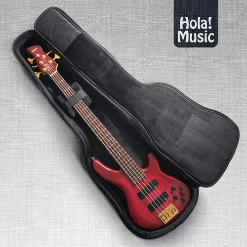 Miniatura 3 de Hola! Music Estuche para guitarra bajo eléctrico, bolsa suave de 41 pulgadas para guitarras eléctricas con acolchado de 1 pulgada, bolsillos