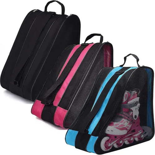 Miniatura 10 de Peyorom Bolsas de patinaje, ideales para patines de patinaje, patines de hielo, patines cuádruples, patines en línea, patines de patinaje, patines