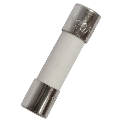 Miniatura 7 de 10 fusibles de cerámica T6.3AH250V de soplado lento 5x20mm/0.197"x0.787" 6.3AMP 250V (T6.3A)