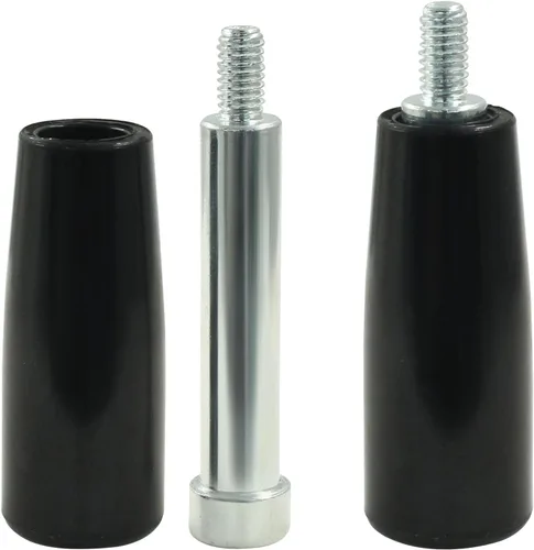 Miniatura 2 de Mango giratorio para máquina de volante, mango de rosca M6 x 1.969 in, mango giratorio para máquina de torno, equipo mecánico, instrumento