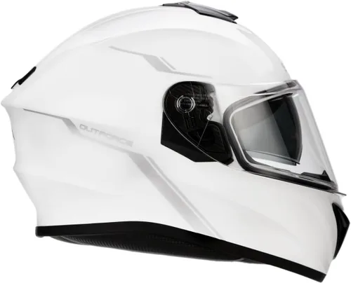 Miniatura 4 de Sena OutForce Casco inteligente de cara completa (Blanco brillante, Mediano) (OUTFORCE-GW00M) - SP85 Blanco satinado