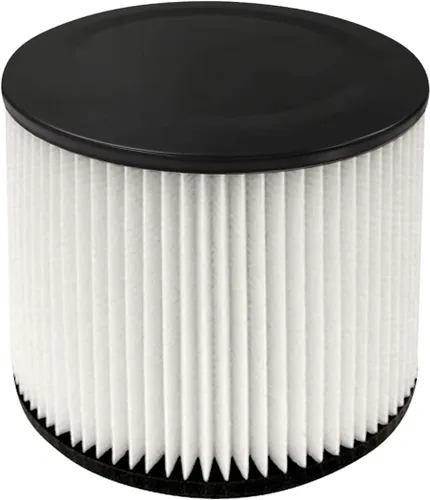 Fette Filter - Filtro de aspiradora en seco y húmedo compatible con Multi-Fit VF2007 y la mayoría de aspiradoras Shop-Vac, Vacmaster y Genie Shop de