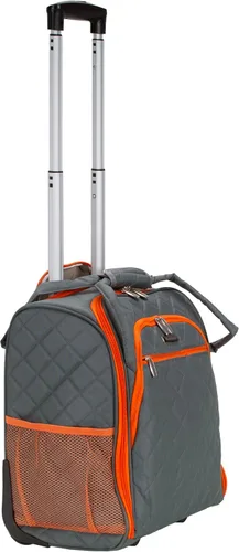 Miniatura 22 de Rockland Melrose - Maleta con ruedas, de porte vertical, para caber debajo del asiento, Rojo), BF31-RED