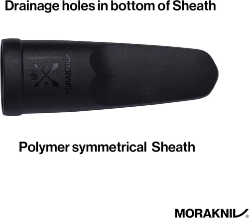 Miniatura 5 de Cuchillo con hoja de acero inoxidable Morakniv Eldris y vaina de plástico