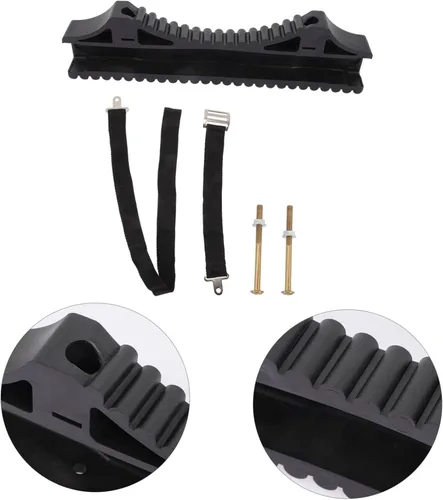 Miniatura 4 de DOITOOL Almohadilla estabilizadora de escalera para techo de escalera Protector de accesorios Cubierta antideslizante Negro