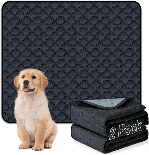 Miniatura 38 de FunFurry Forro lavable para jaula de conejillo de indias, paquete de 4 almohadillas reutilizables y lavables, ropa de cama impermeable