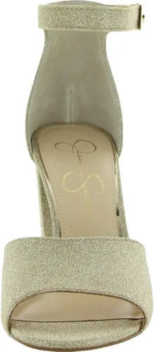 Miniatura 4 de Jessica Simpson Sandalias Sherron con correa de tobillo para mujer, Negro