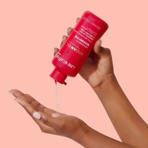 Miniatura 6 de Lee Stafford Champú hidratante Colección de aceite de argán – Lo mejor para el cabello teñido y opaco para reparar e hidratar para un brillo suave